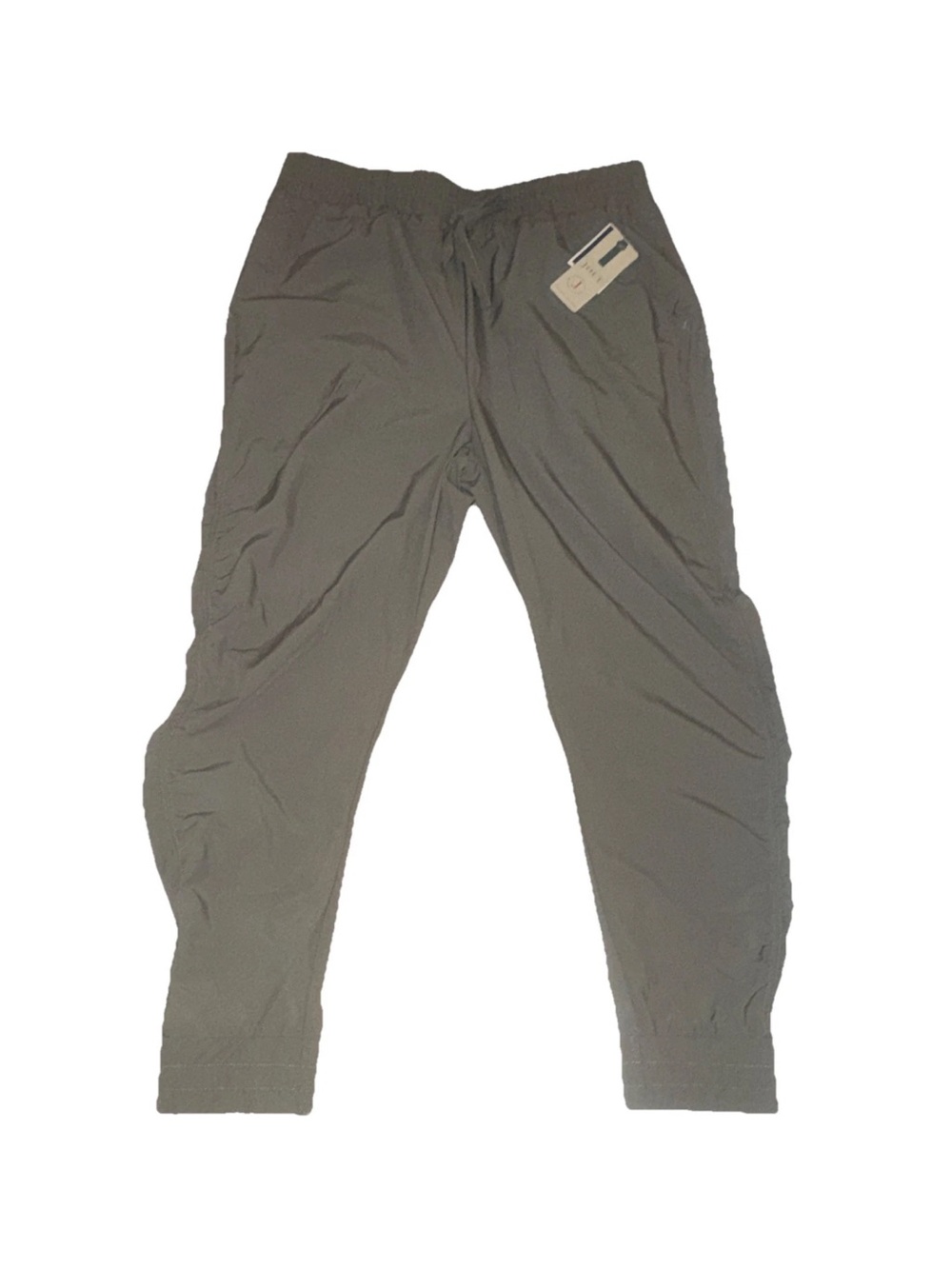 Jolt Olive Drawstring Jogger Pants for Women